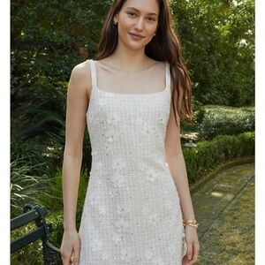 Chic Cream Mini Dress